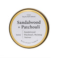 Sandalwood + Patchouli Travel Tin: Small