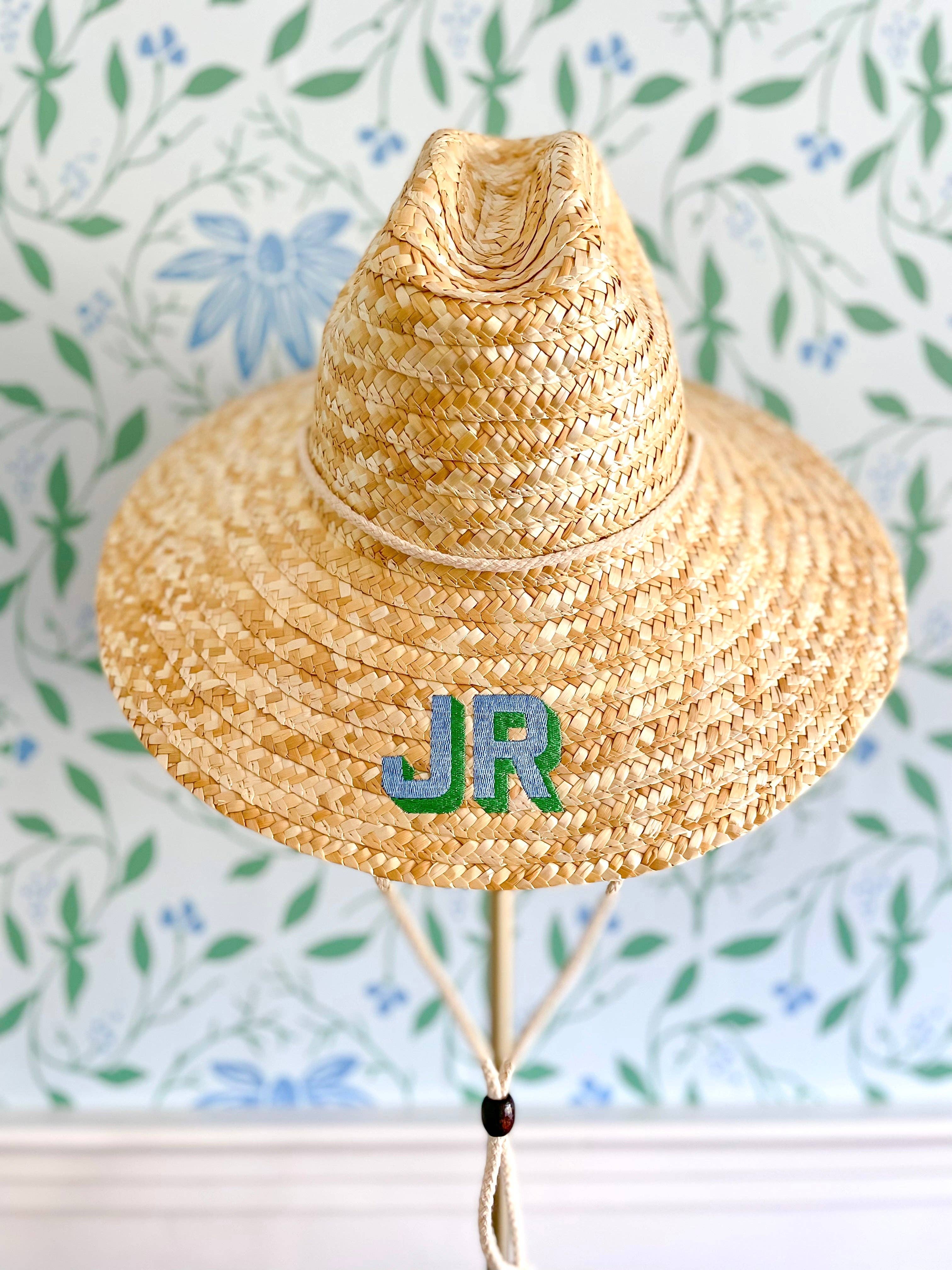 BEACHCOMBER STRAW HAT: NO PERSONALIZATION