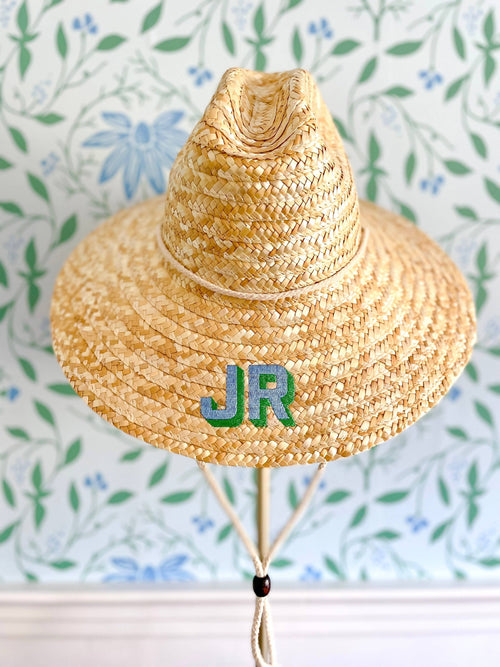BEACHCOMBER STRAW HAT: NO PERSONALIZATION