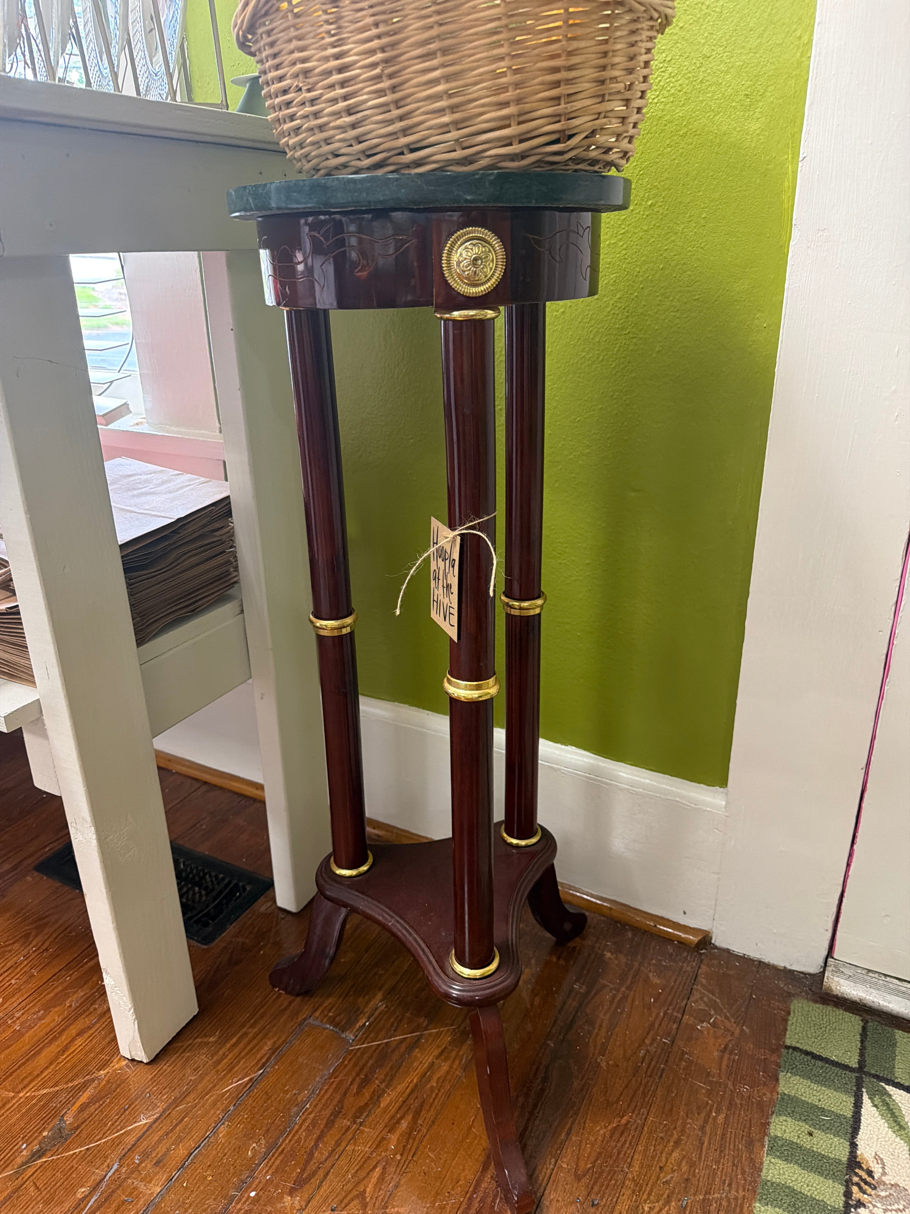 Plant stand with Marble top