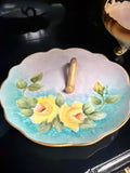 Vintage Gold handle candy dish