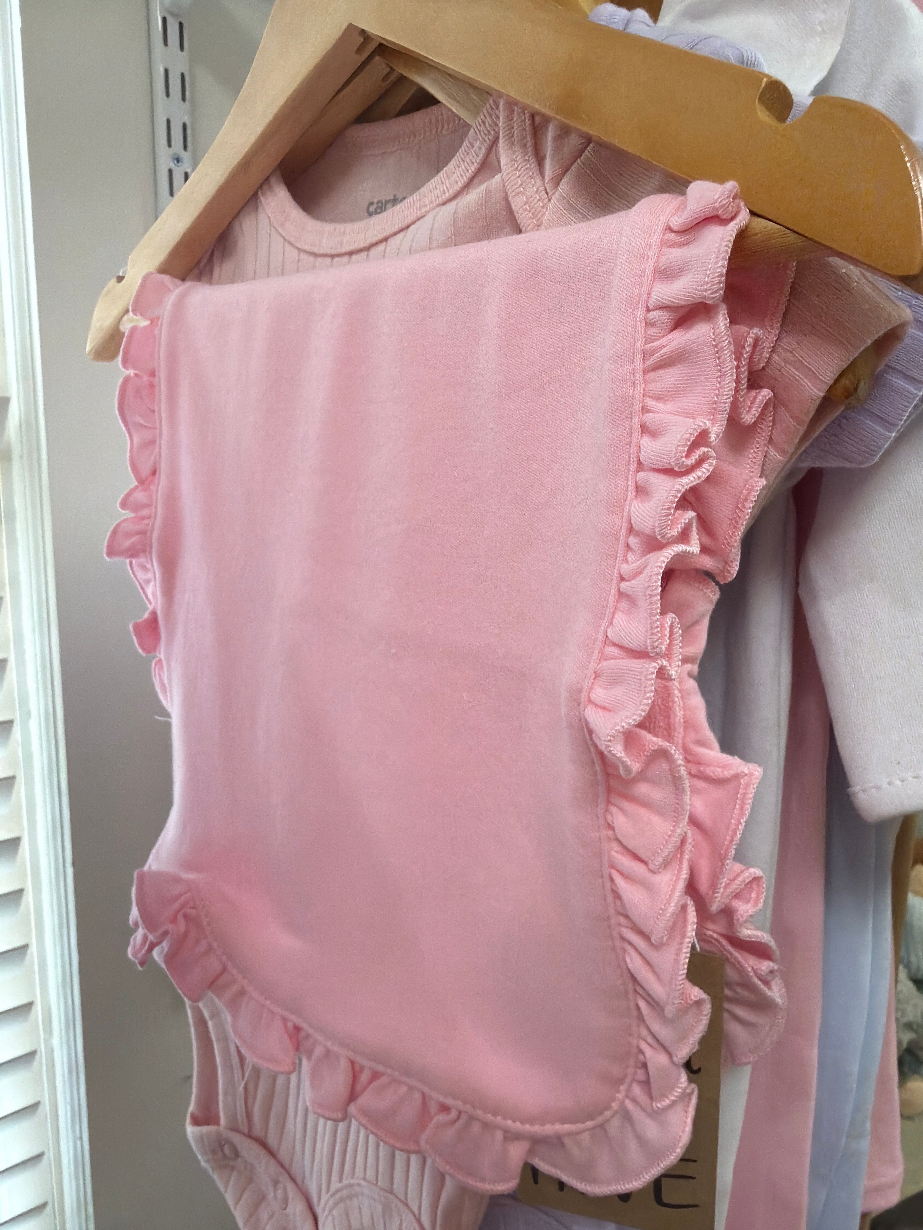 Burp Cloth, light pink
