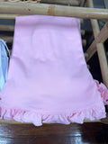 Infant Blanket Ruffle, Light Pink