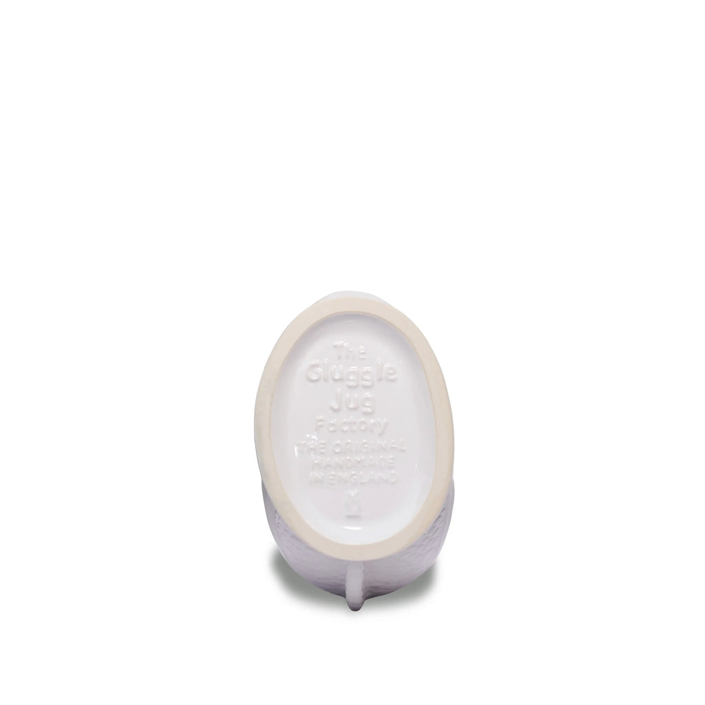 White Gluggle Jug: Mini