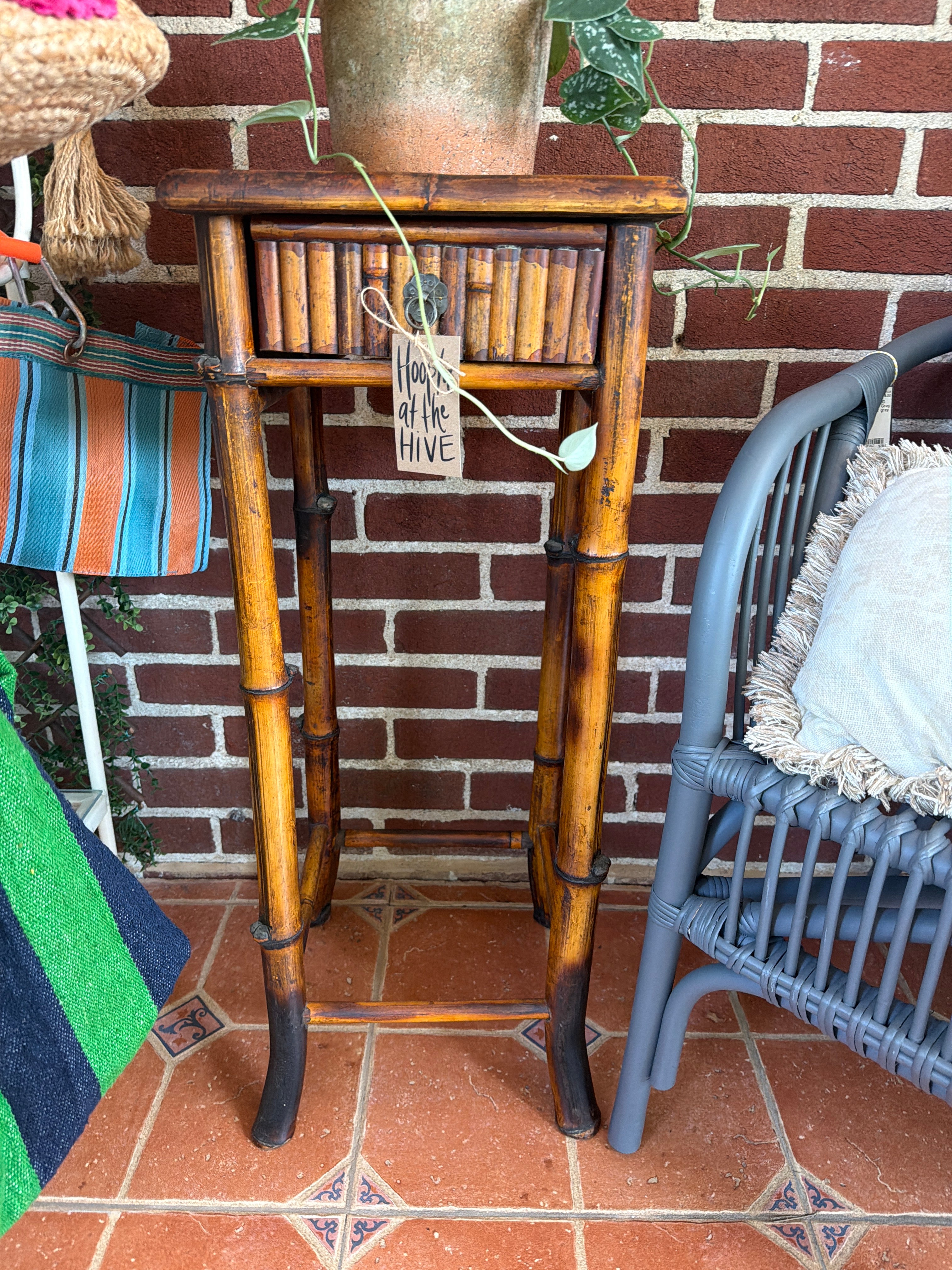 Bamboo Plant Stand