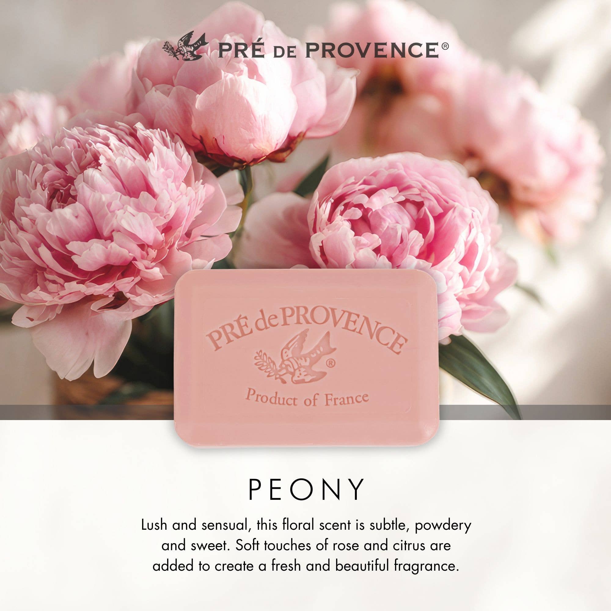 Peony Soap Bar -  150 g: 150G