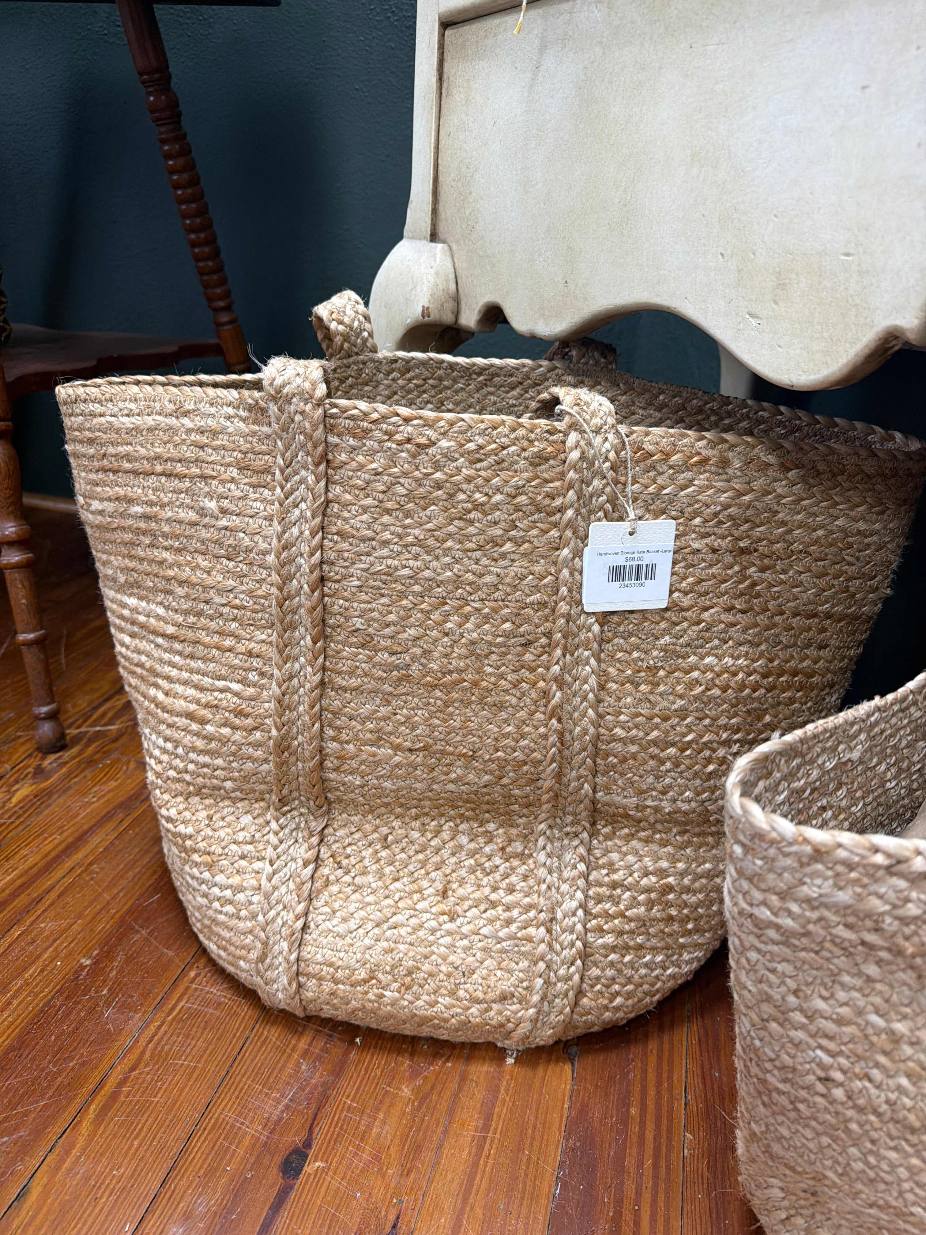 Handwoven Storage Kata Basket -Large