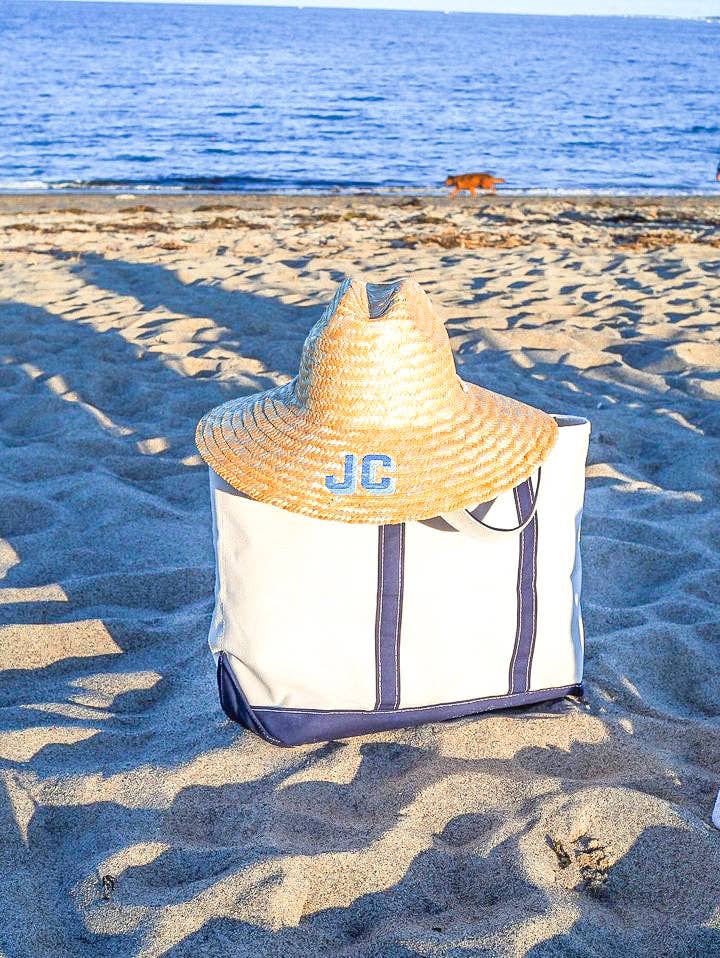 BEACHCOMBER STRAW HAT: NO PERSONALIZATION