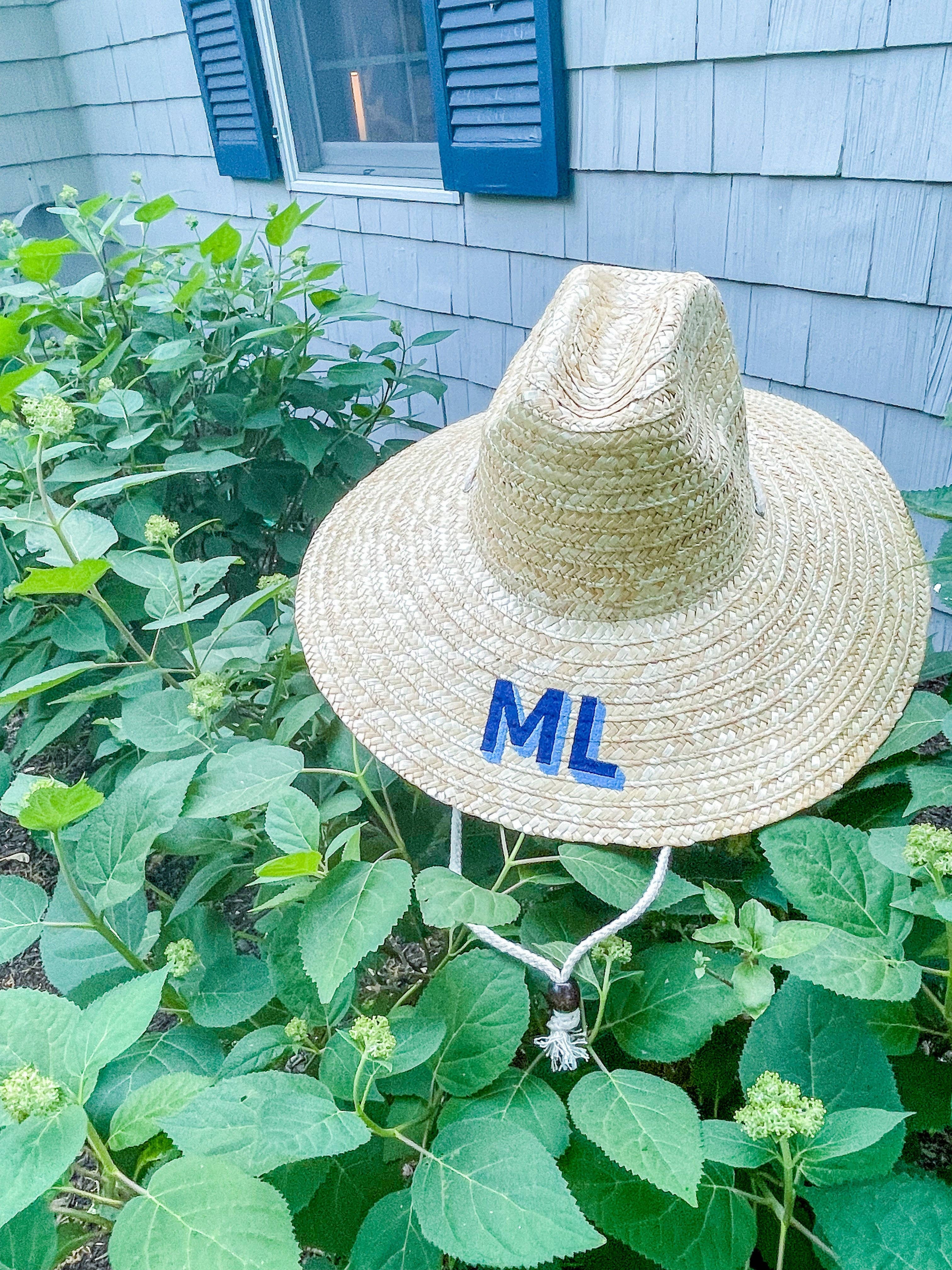 BEACHCOMBER STRAW HAT: NO PERSONALIZATION