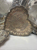 Vintage Silver Heart shaped dish