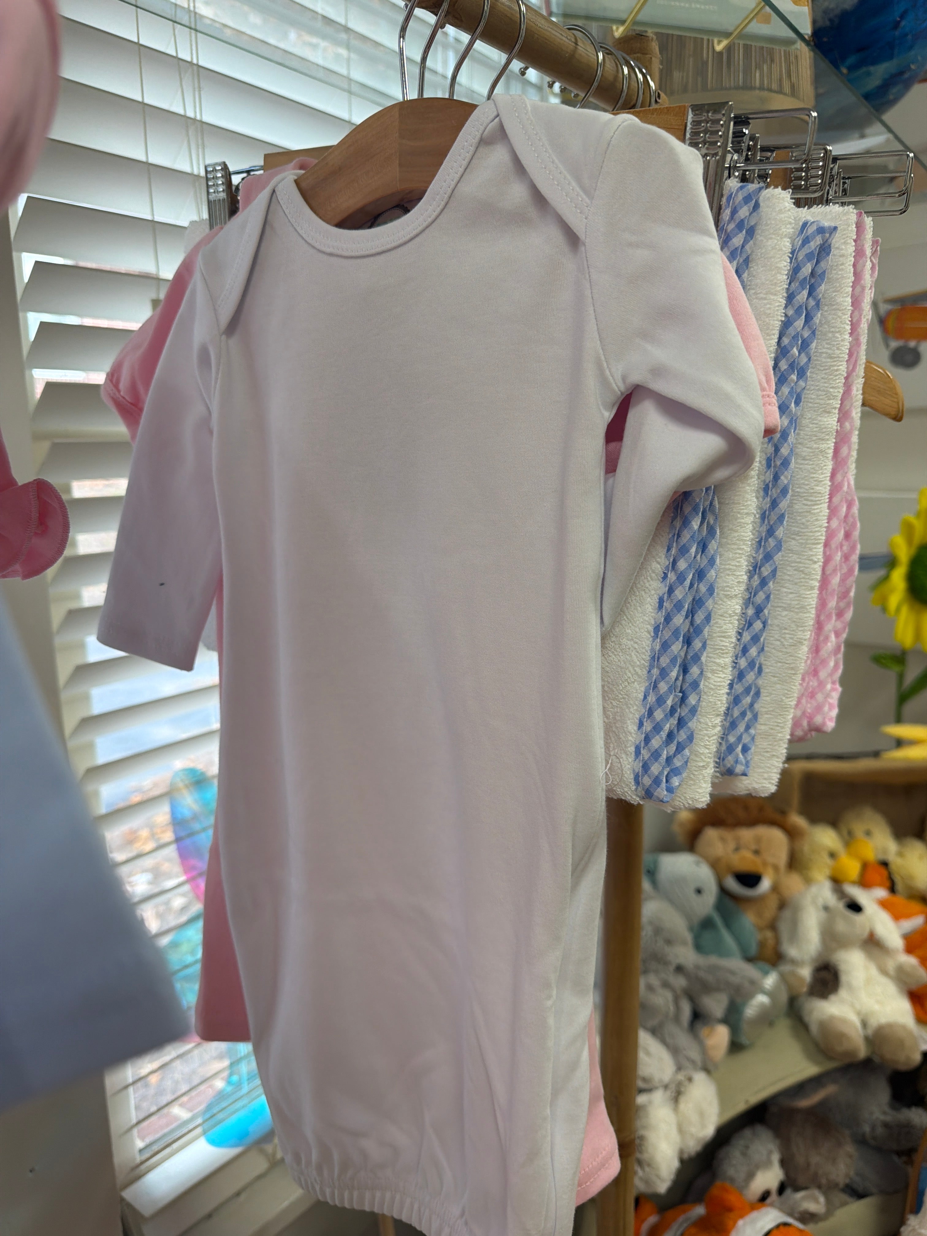 Infant Gown, White
