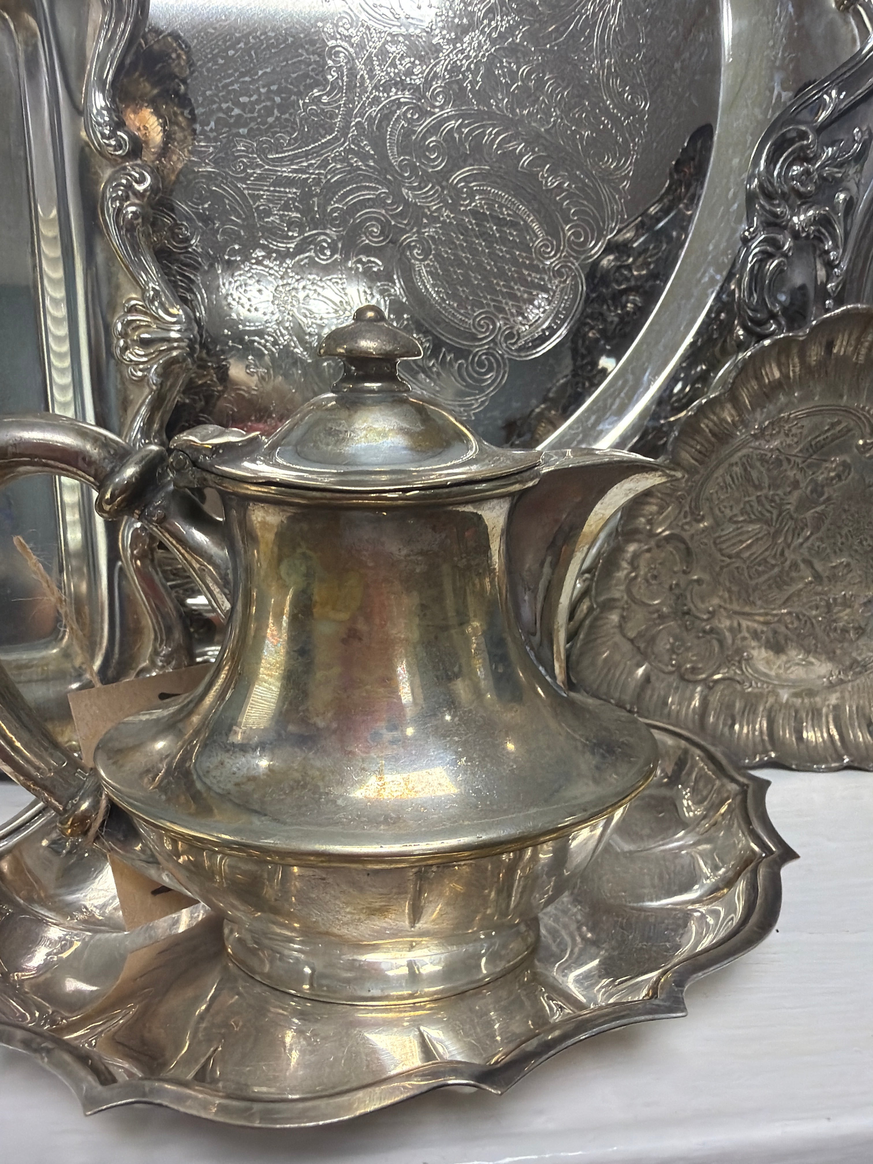 Vintage Silver Plated Creamer