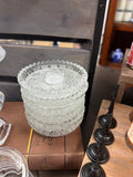Vintage Crystal Ashtray/Coaster