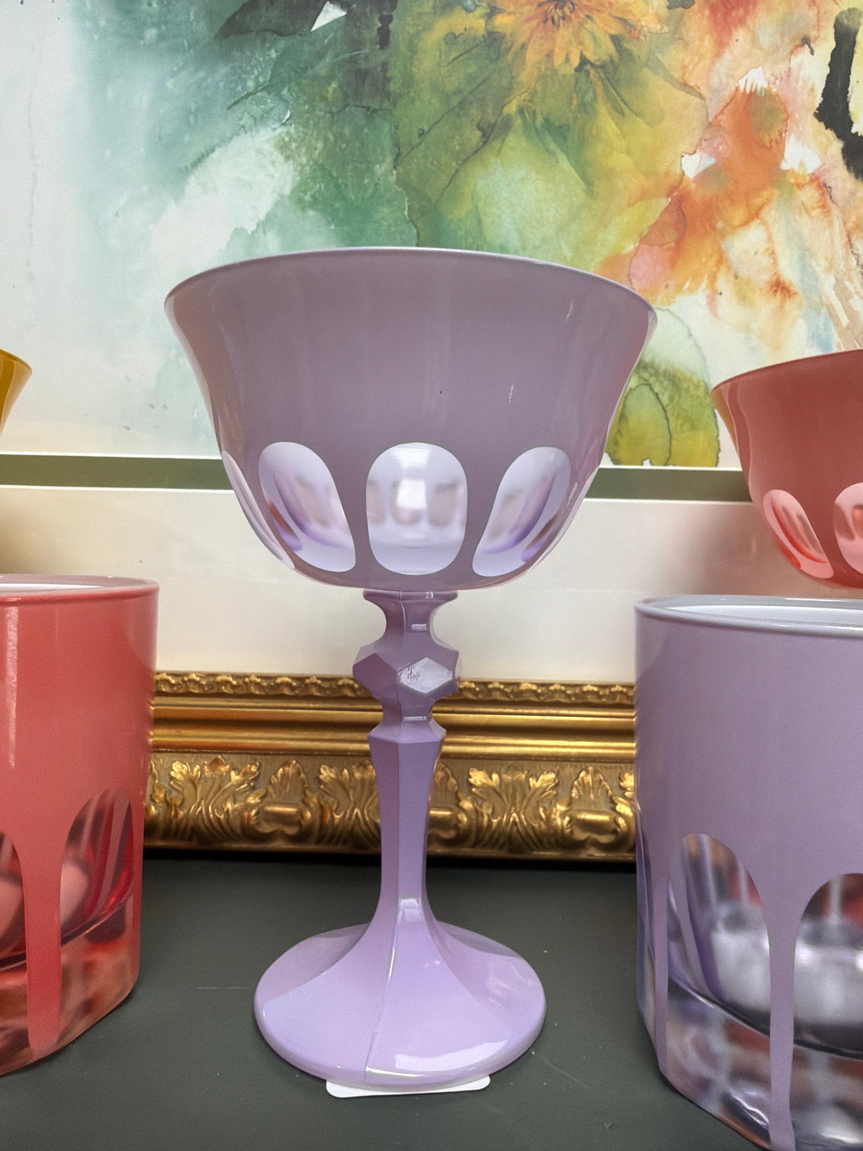 Rialto Glass Coupe, Lupine