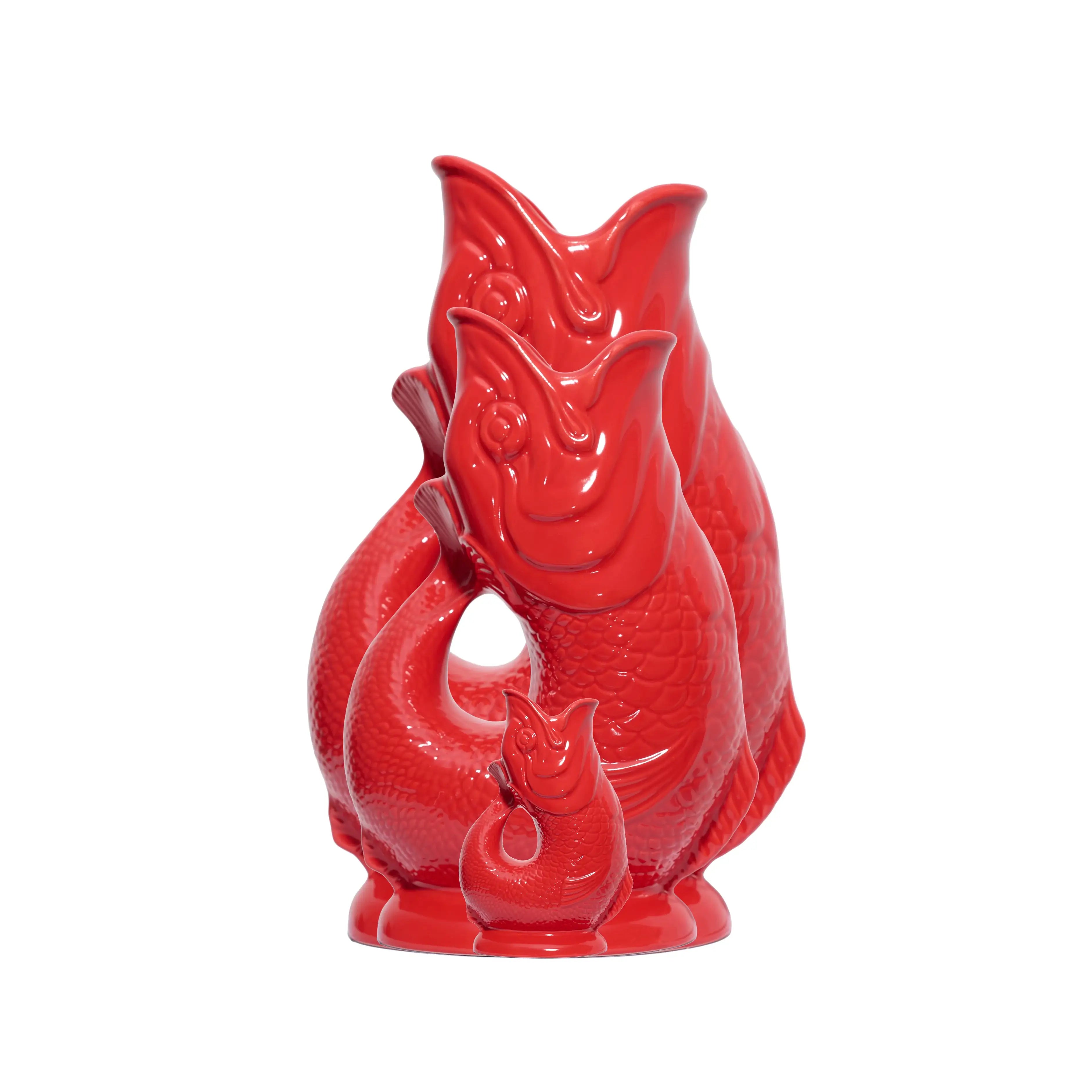 Red Gluggle Jug: Mini