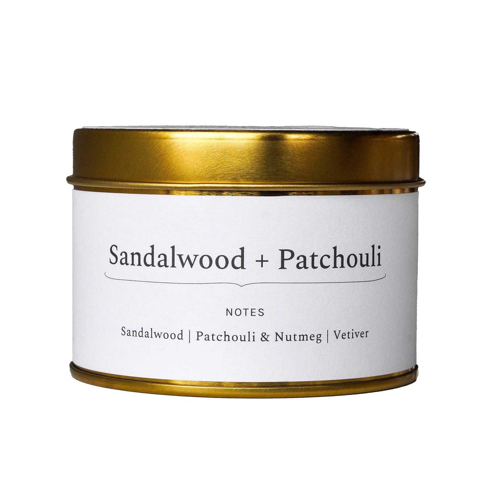 Sandalwood + Patchouli Travel Tin: Small