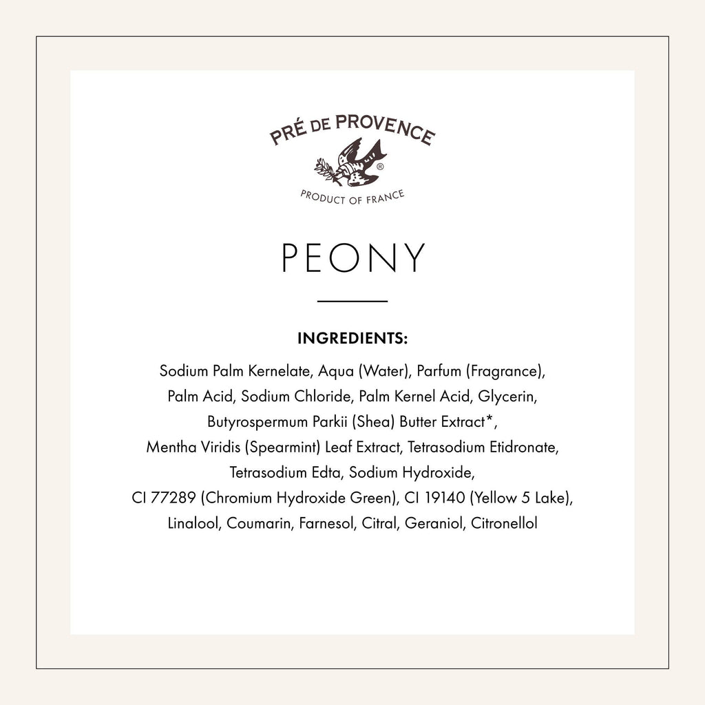 Peony Soap Bar -  150 g: 150G