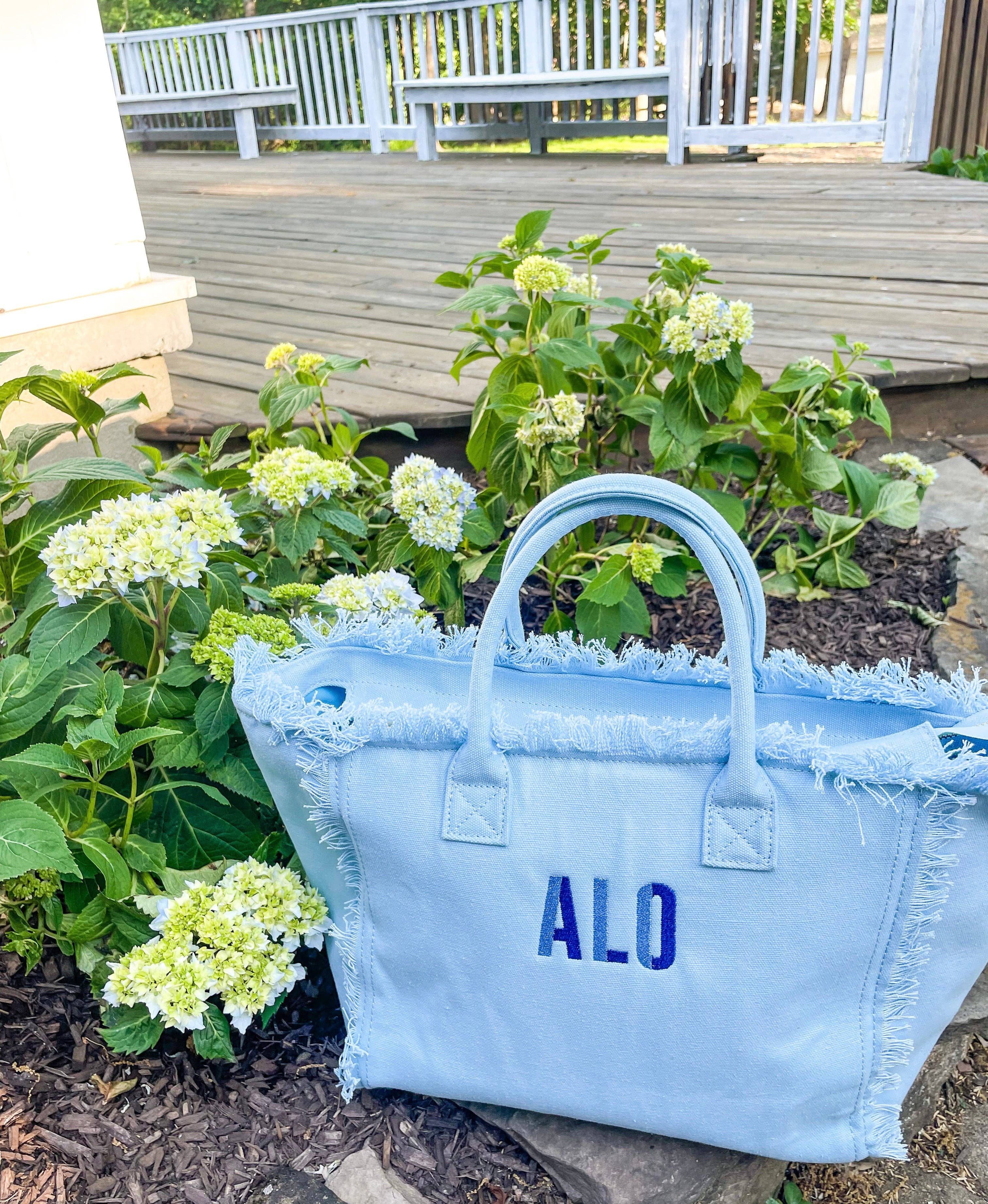 CALYPSO FRINGE TOTE: NO PERSONALIZATION / YELLOW