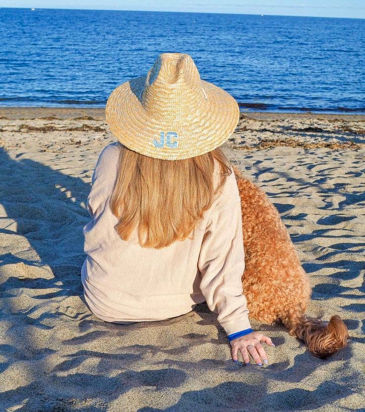 BEACHCOMBER STRAW HAT: NO PERSONALIZATION